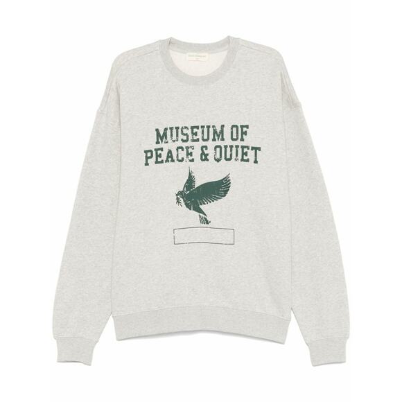 Museum of Piece & Quiet P.e. Crew Neck Sweatshirt Size S Long Sleeves Cotton - Picture 3 of 6